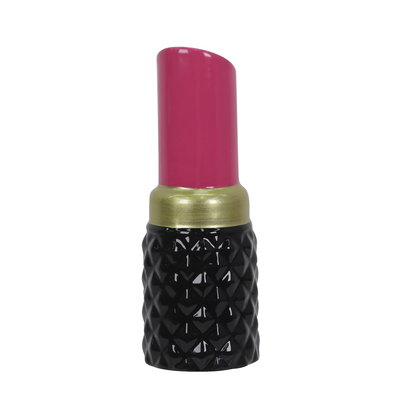 MUA Makeup Fan Ceramic Lipstick Vase