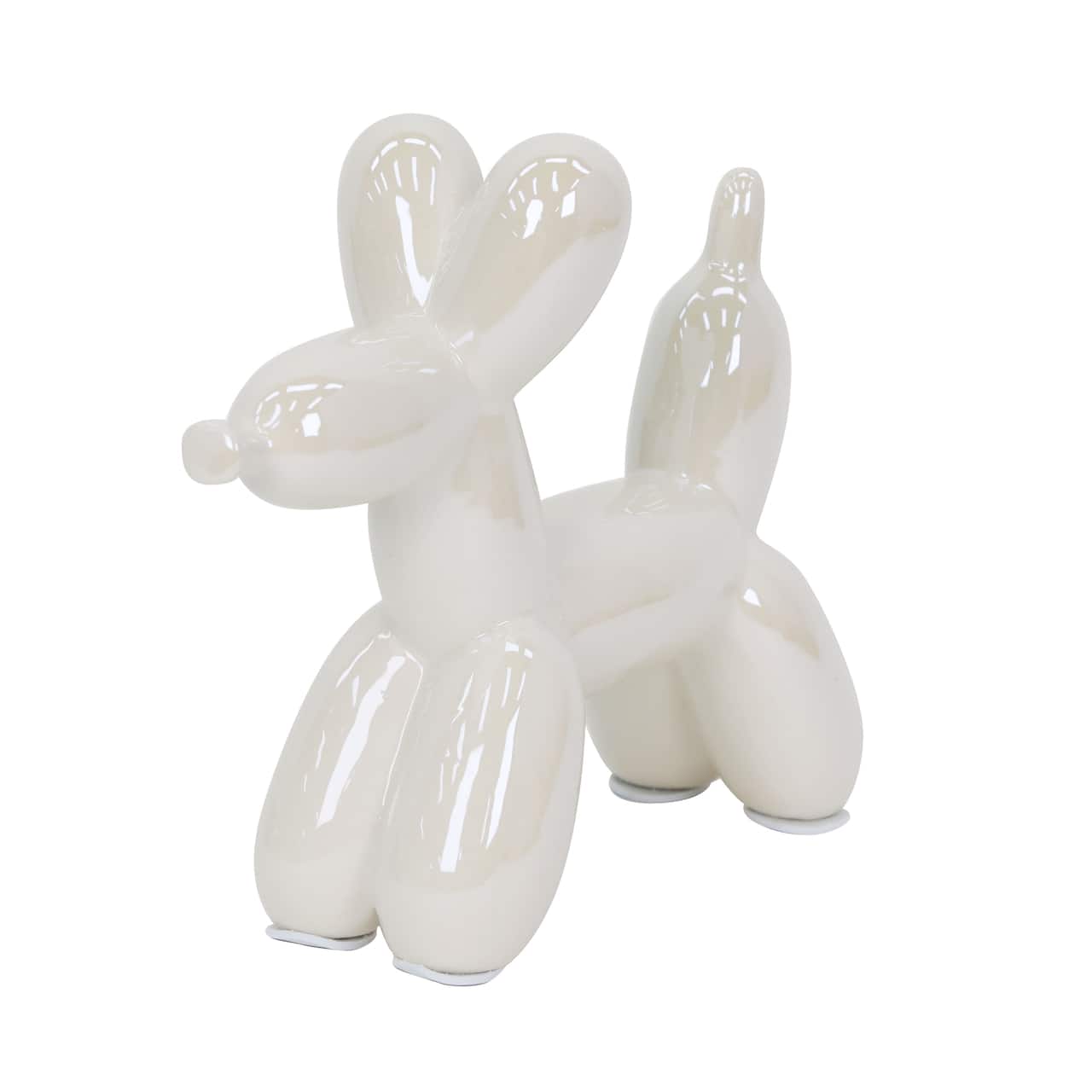 Ceramic Balloon Dog Tabletop Home Decor