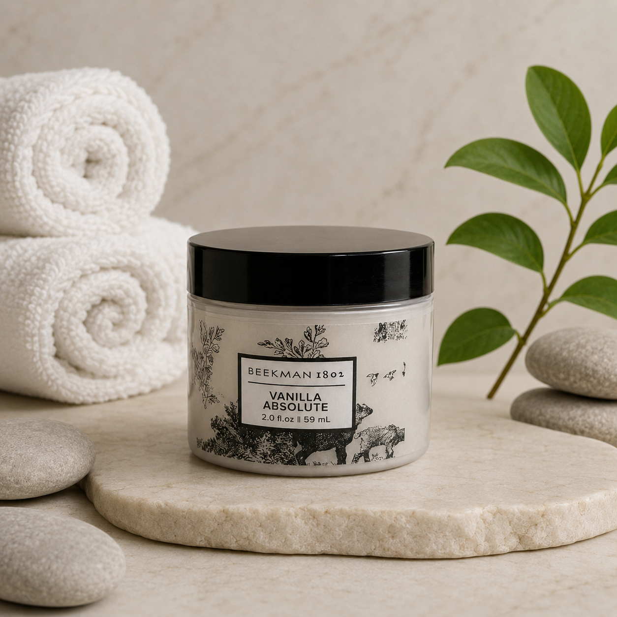 BEEKMAN 1802 Goats Milk Whipped Body Cream - Set of 3