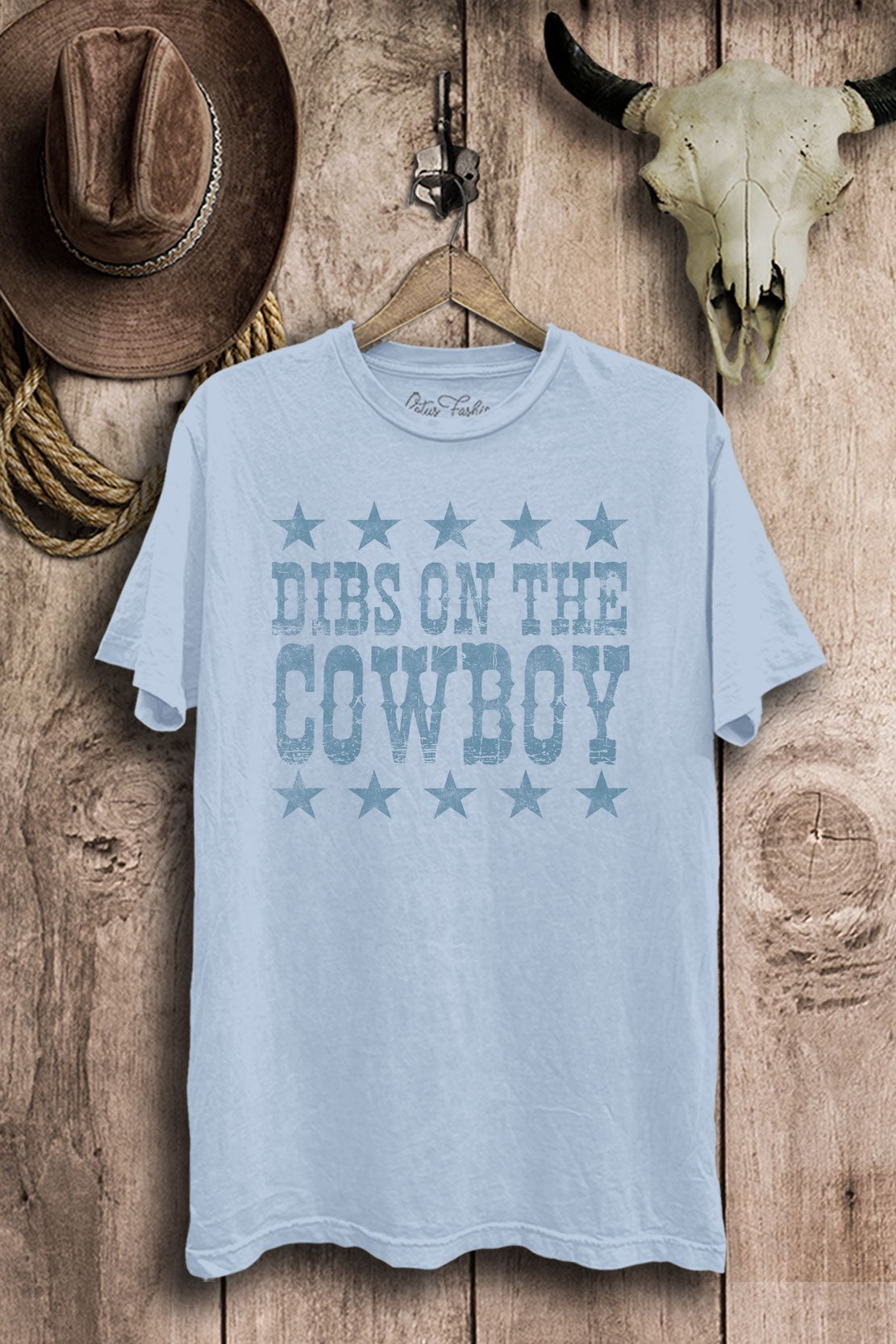 Dibs On The Cowboy Western Graphic T-Shirt