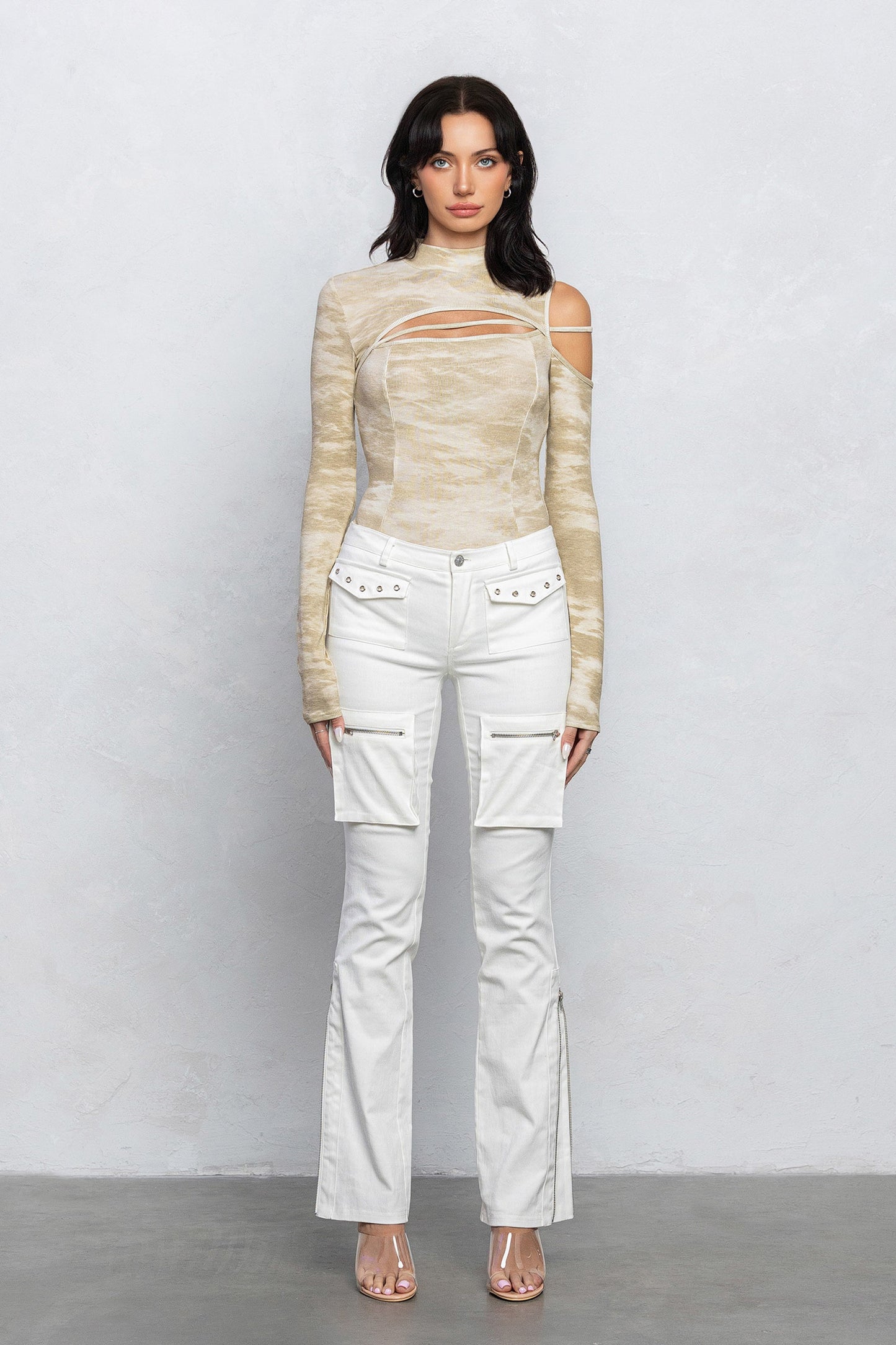 Briella Ribbed Knit Bodysuit