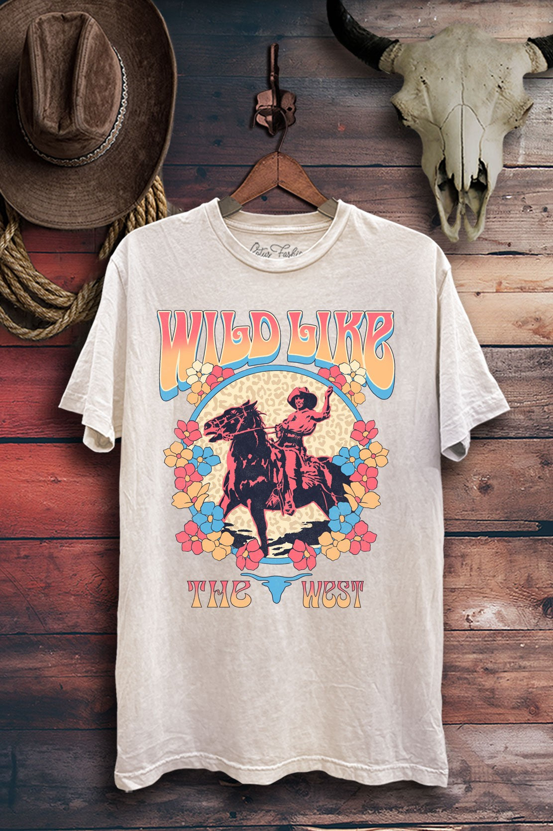 Wild Like The West Western Graphic T-Shirt