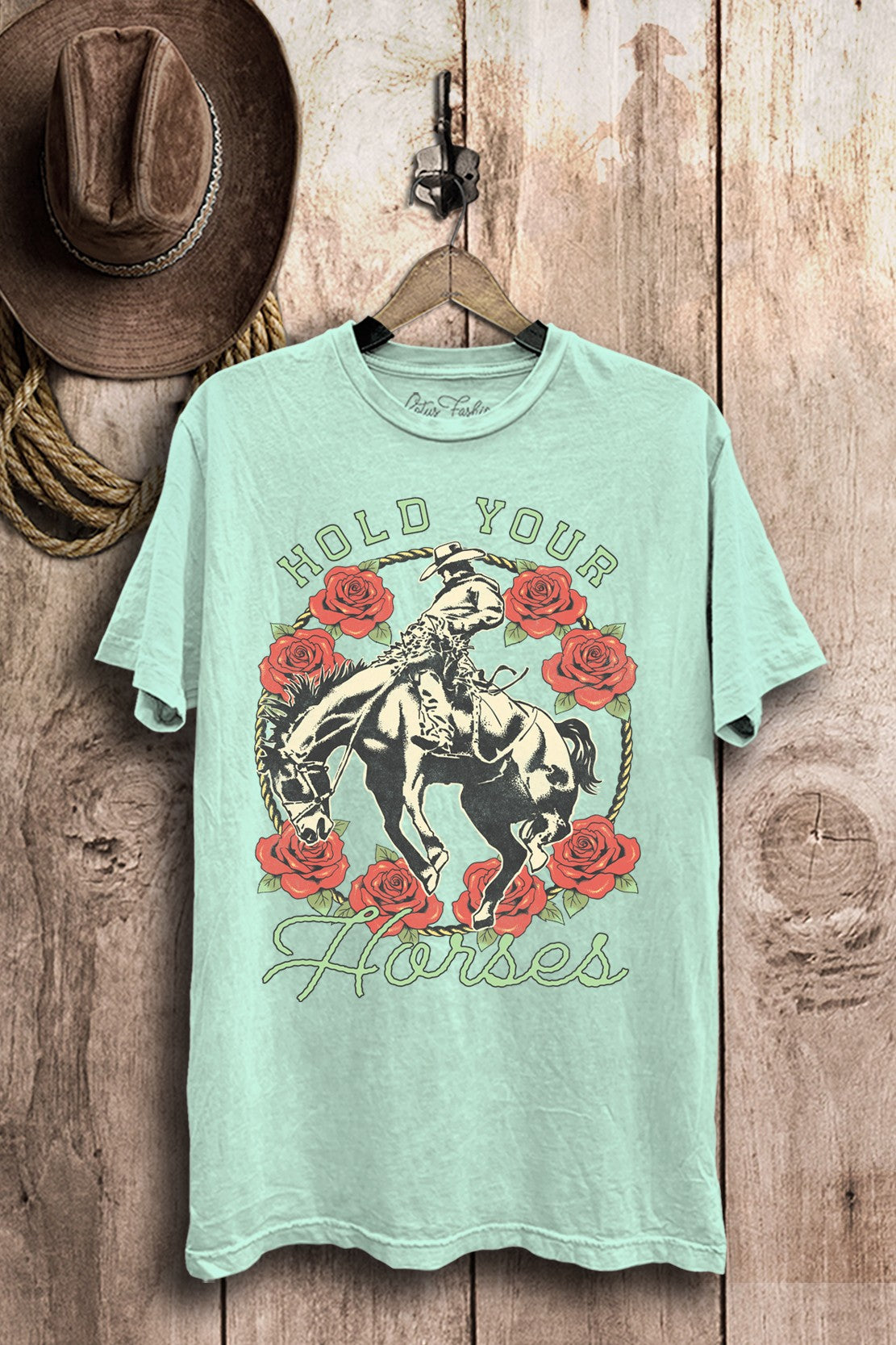 Hold Your Horses Western Graphic T-Shirt
