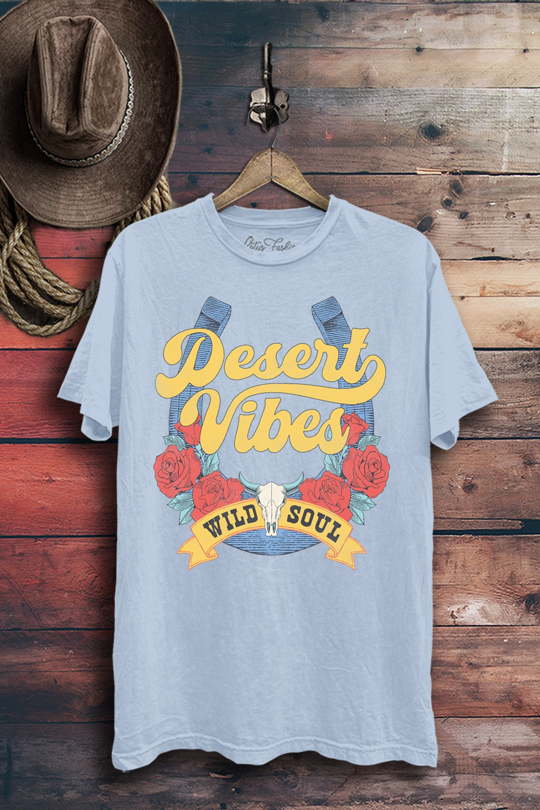 Desert Vibes Wild Soul Western Graphic T-Shirt