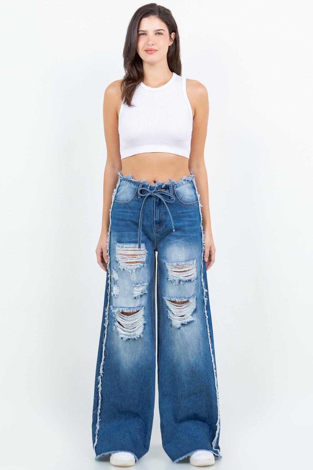 Luck of the Draw Distressed Jeans