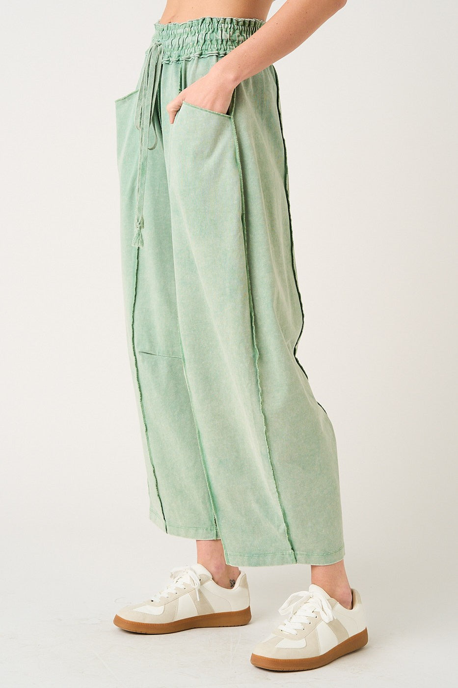 Mya Festival Ready Cotton Barrel Pants