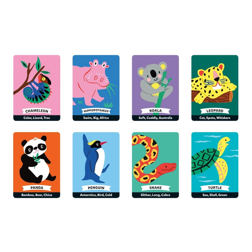 Who's in the Wild? Animal Theme Kids Card Game