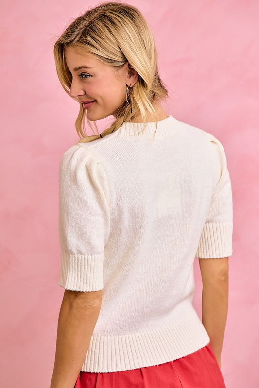 Prepped To Win Football Fan Gameday Sweater Top