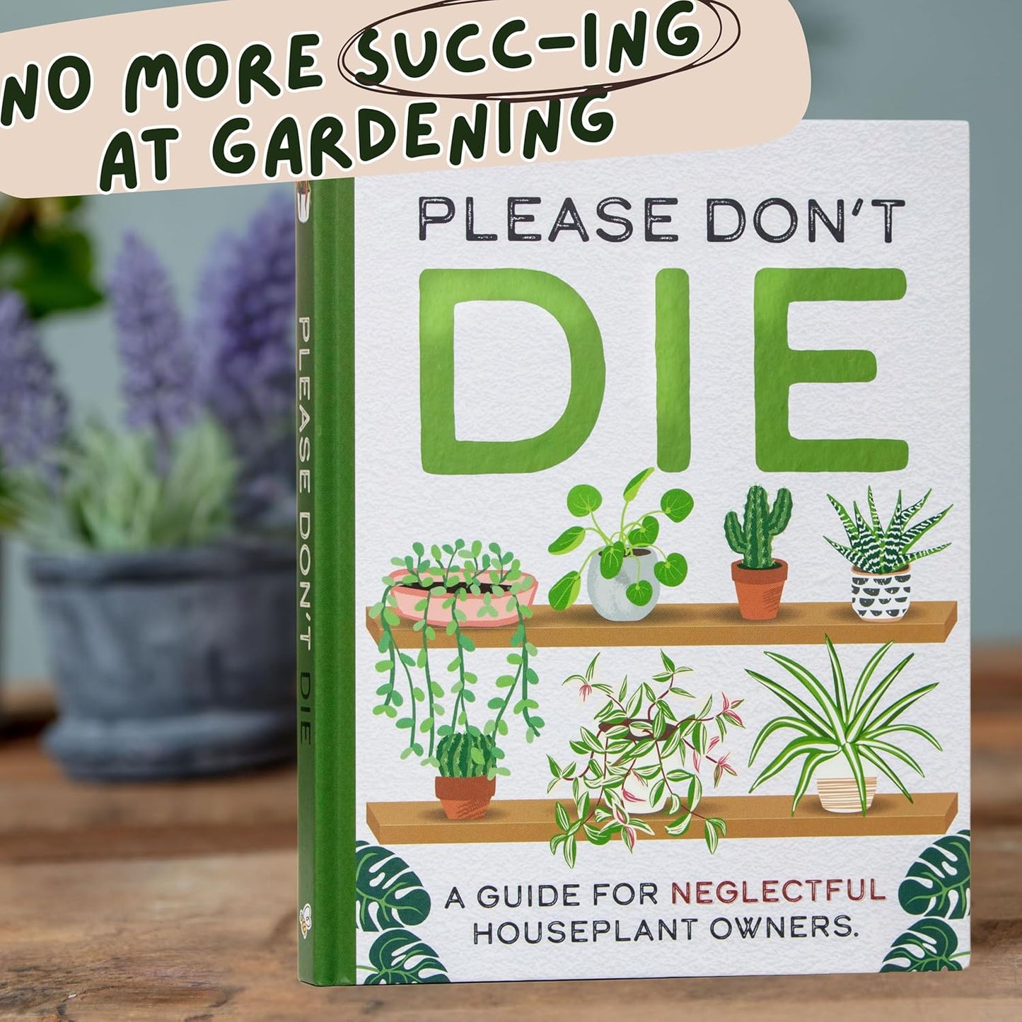 Please Don't Die Houseplant Book