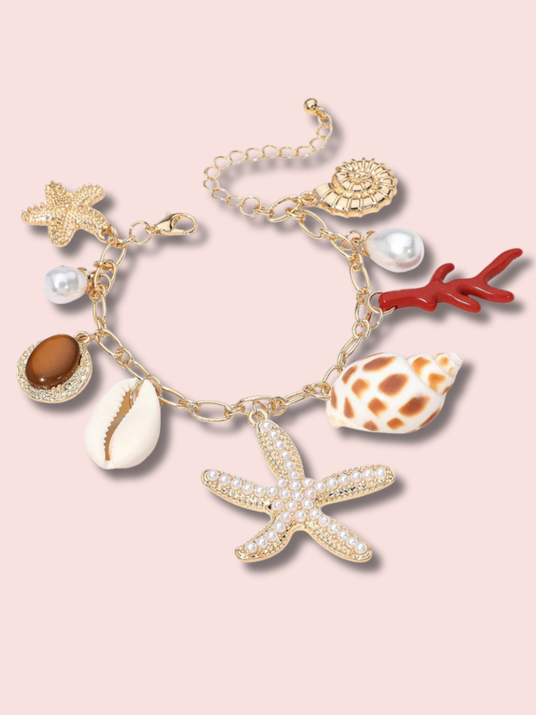 Steer Your Own Ship Charm Bracelet