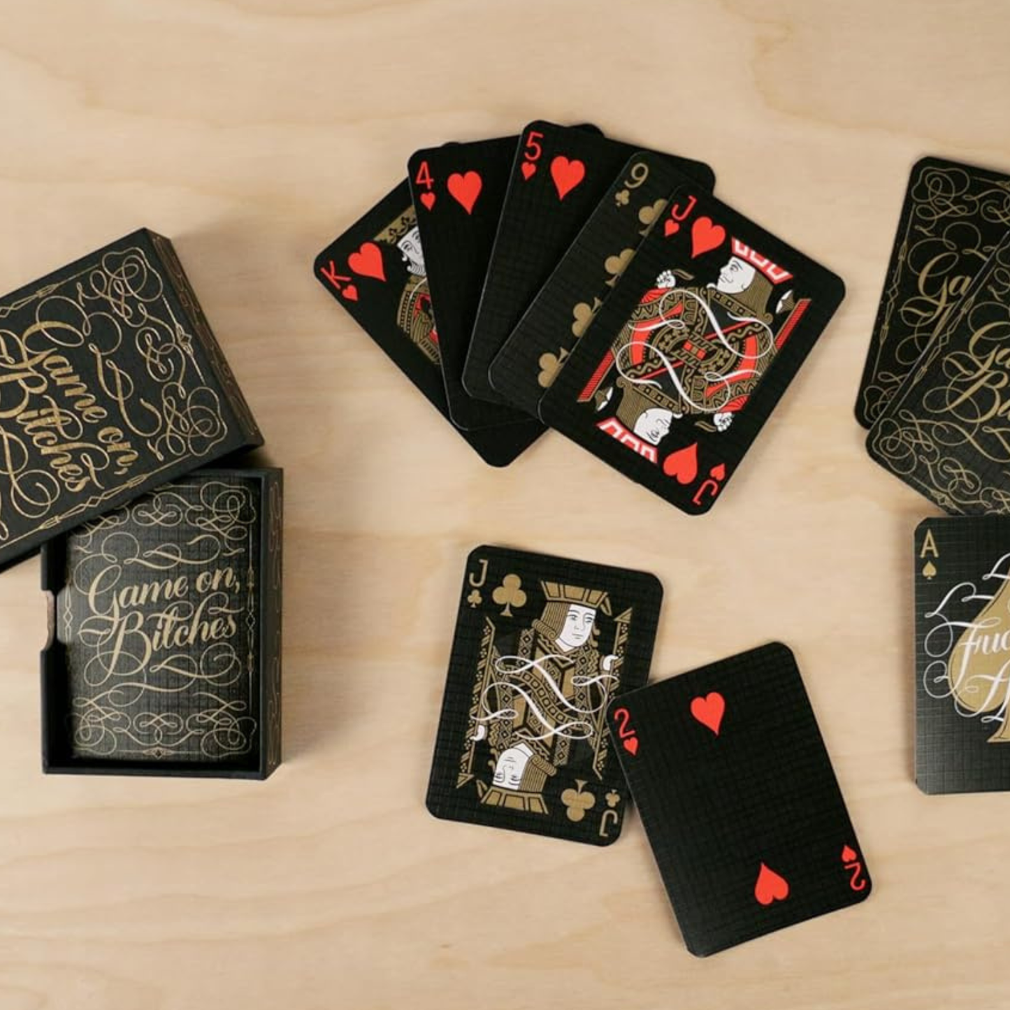 GAME ON BITCHES - Deck of Playing Cards