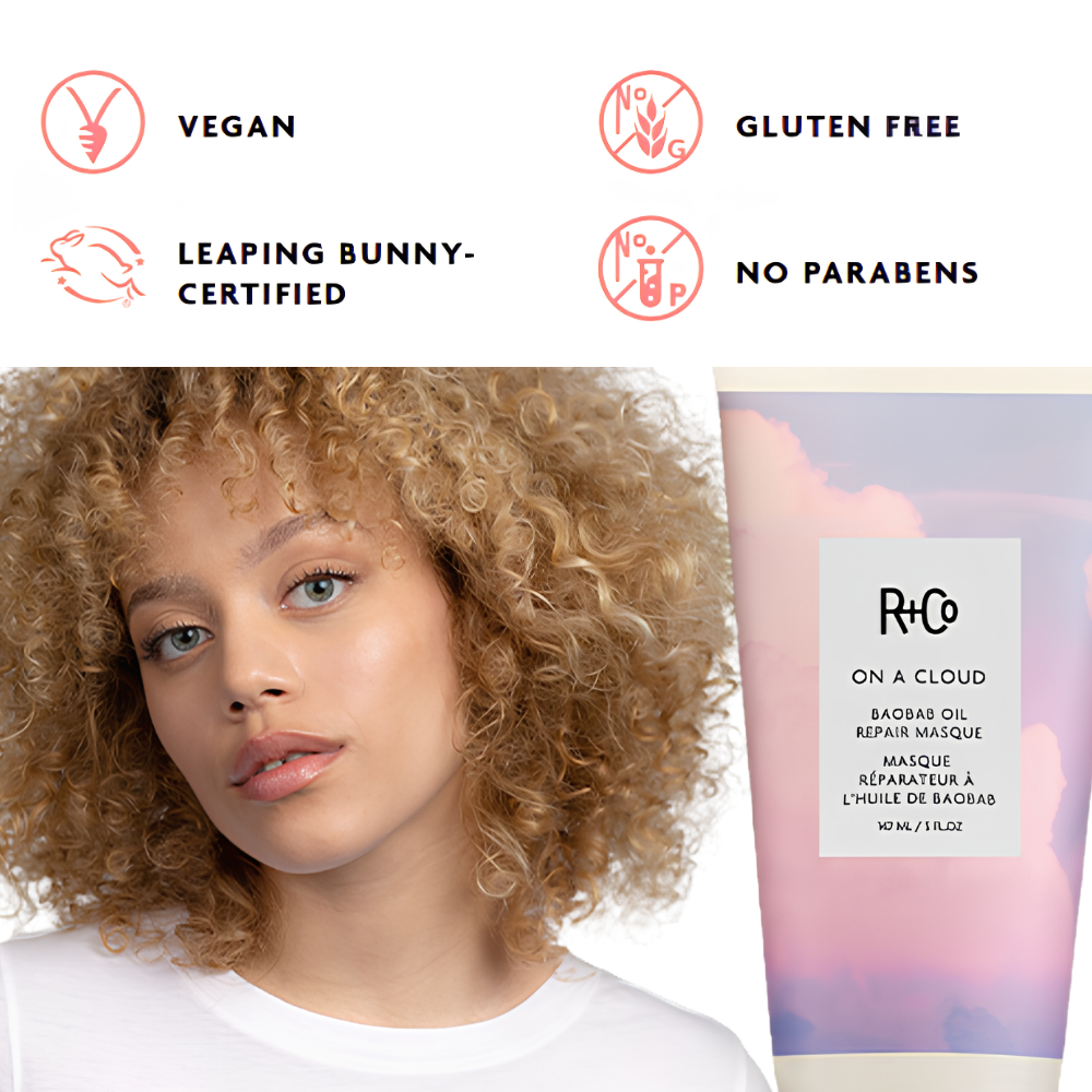R+CO On a Cloud Baobab Oil Hair Repair Masque