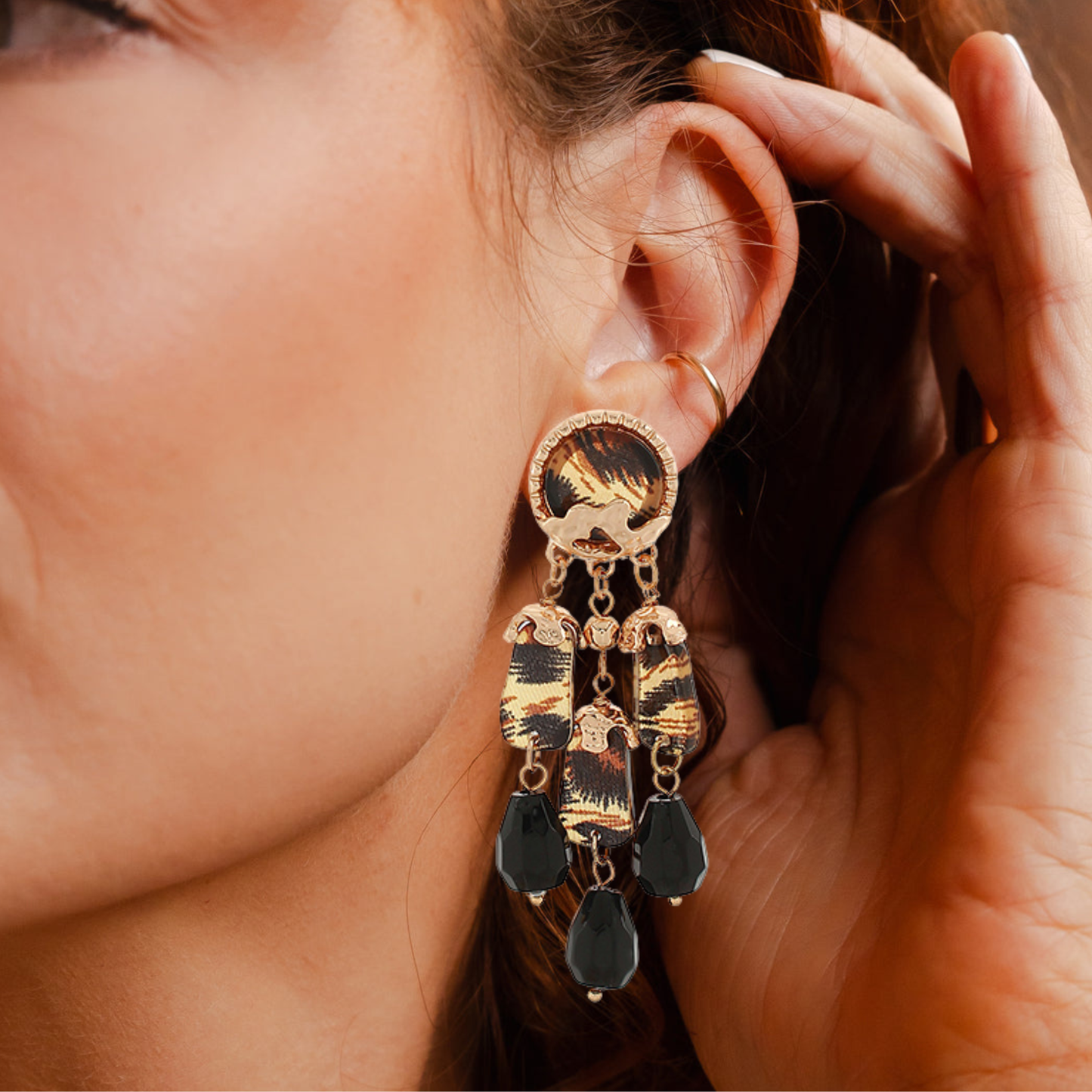 Call Of The Wild Chandelier Earrings