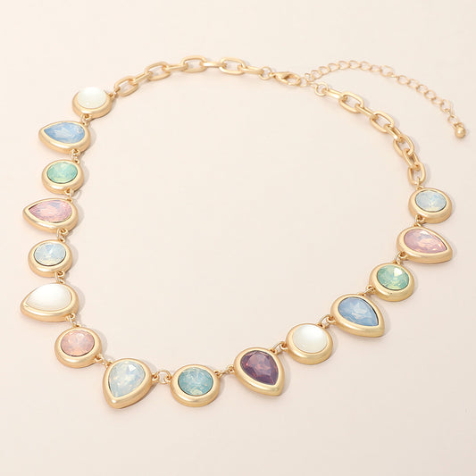 On The Horizon Gold Link Chain Necklace