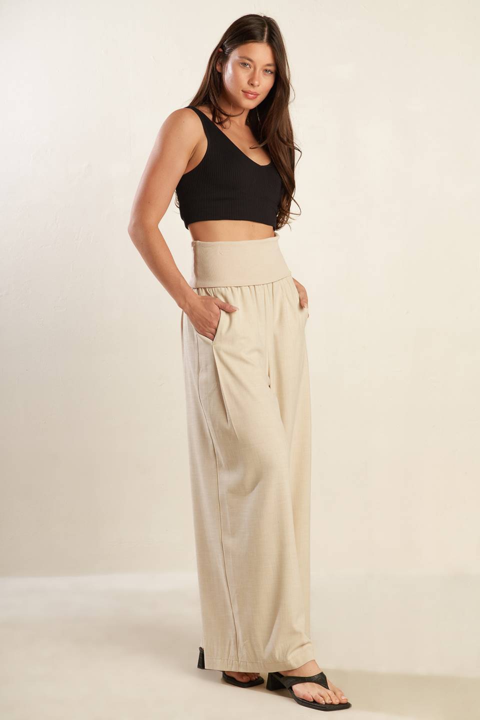 PANTALÓN TEJIDO GO WITH GRACE