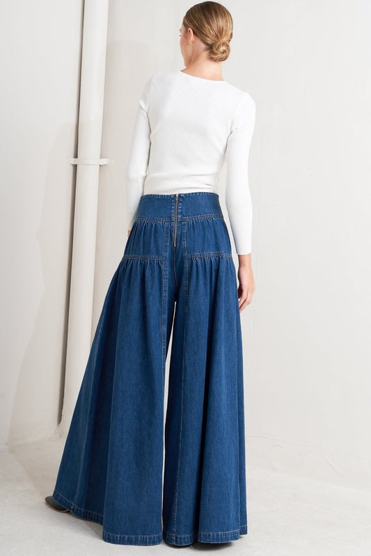 SKYLINE SWAY INDIGO DENIM PANTS