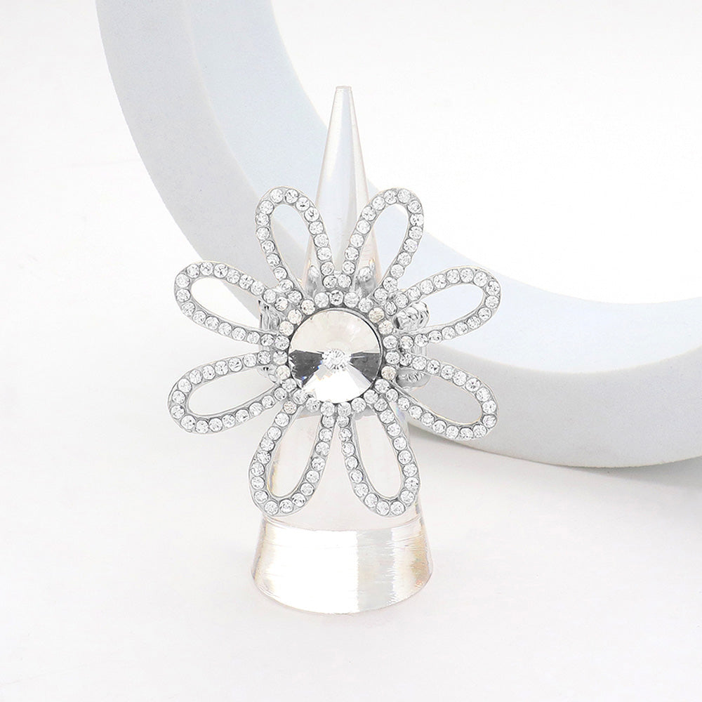 Austrian Crystal Daisy Crazy Bling Ring