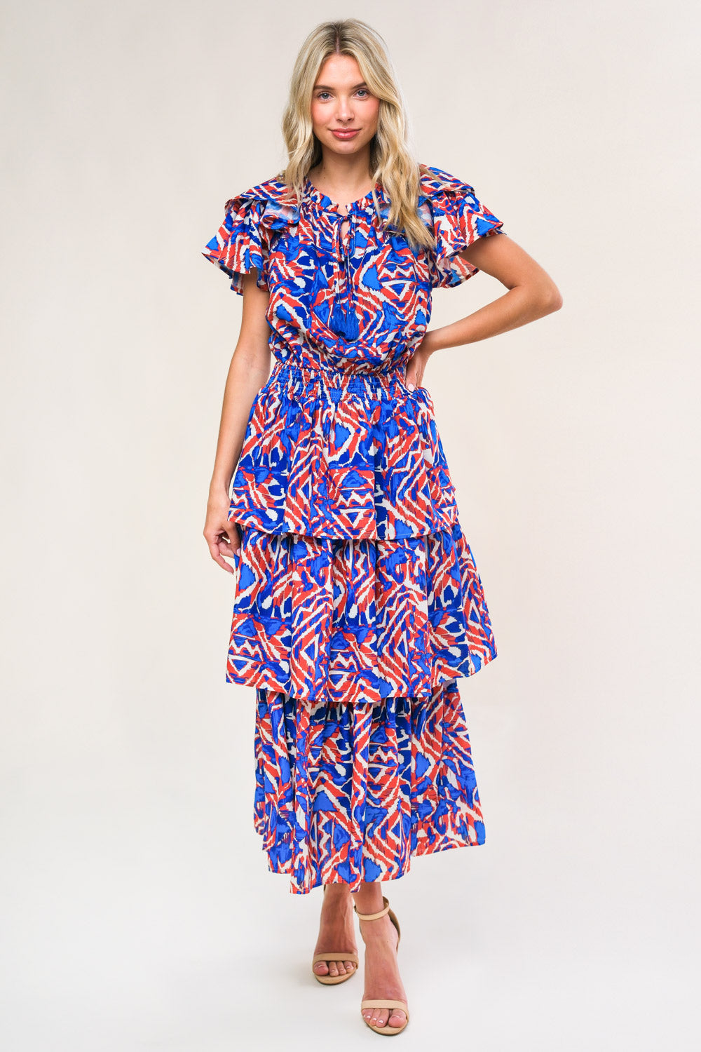 VESTIDO MIDI TEJIDO DIVERTIDO