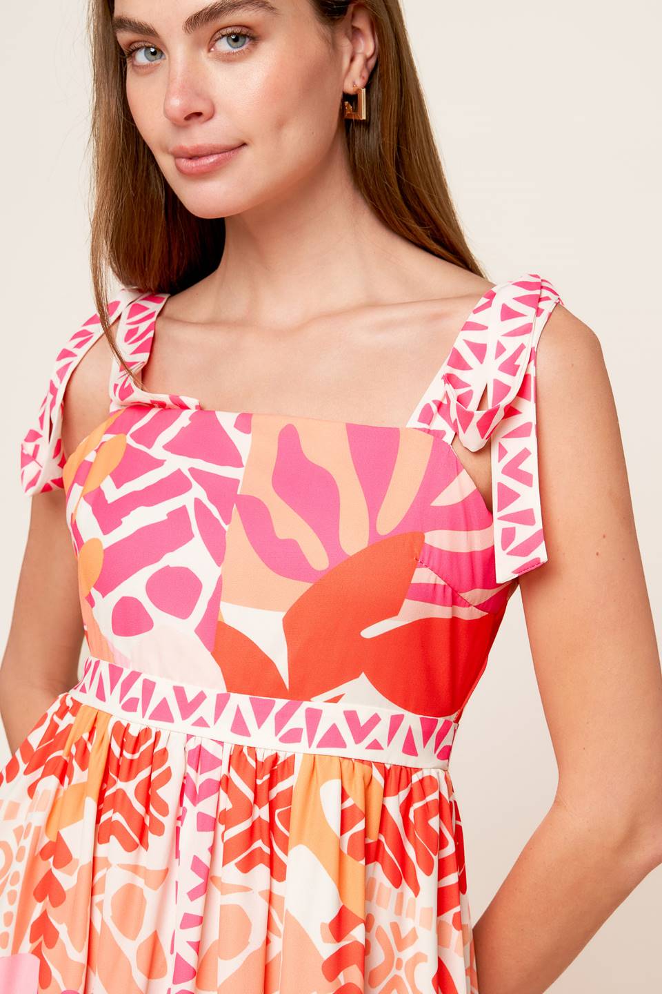 VESTIDO LARGO DE CINE AL AIRE LIBRE