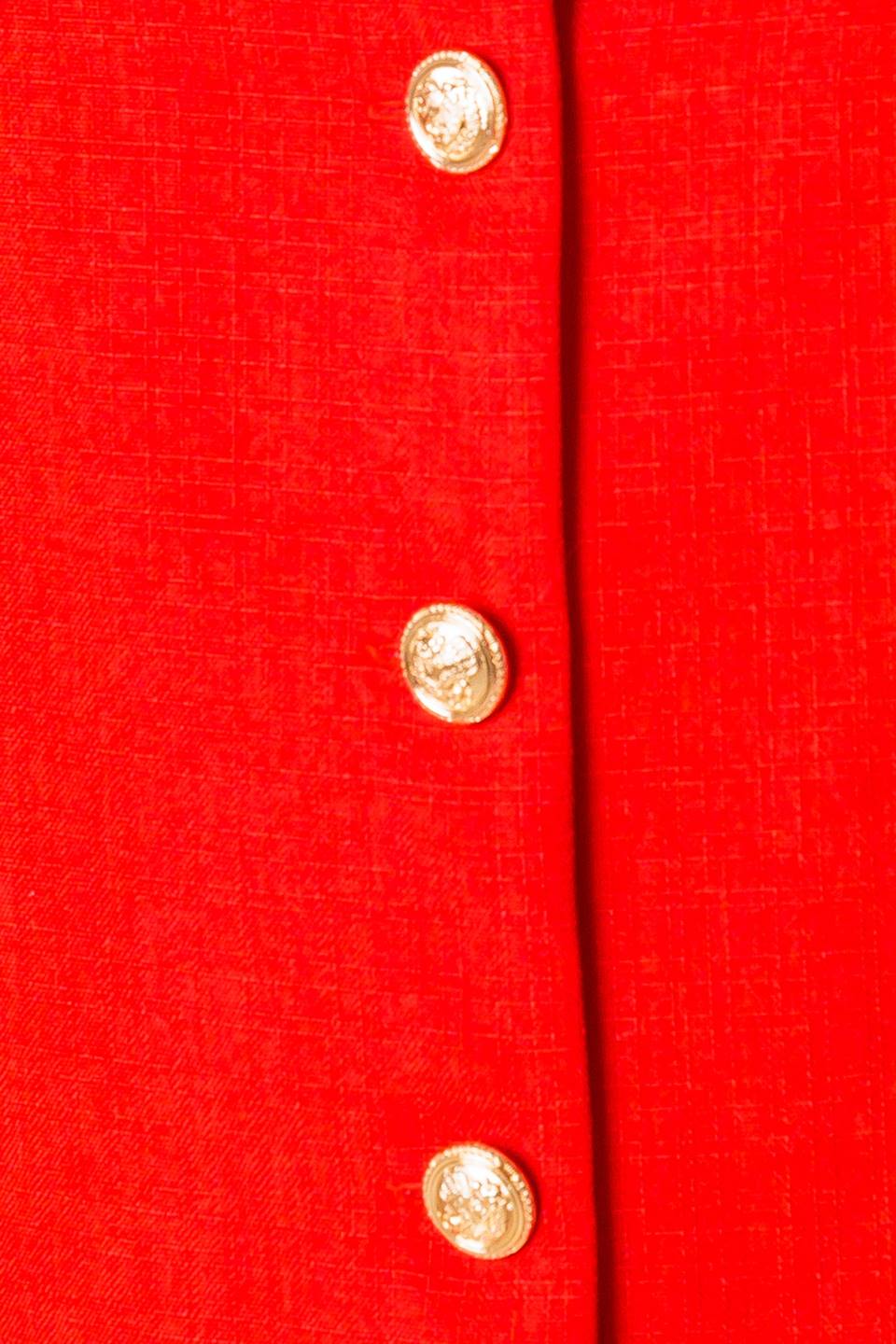 VESTIDO MINI TEJIDO ROJO CHASING JOY