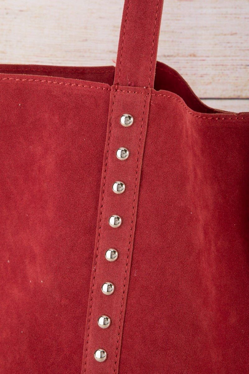 Rona Western Style Suede Tote Bag