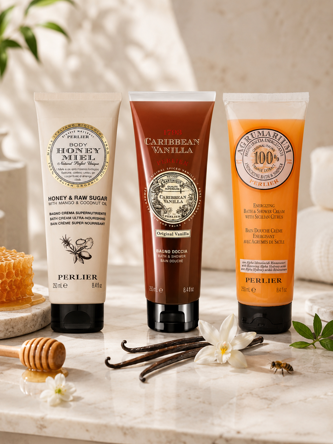 Perlier Italy Crema Corporal de Miel de Bosque Rocío de Miel