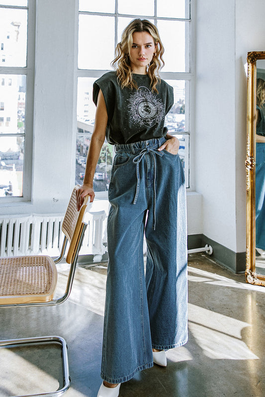 EVERYTHING COUNTS DENIM PANTS