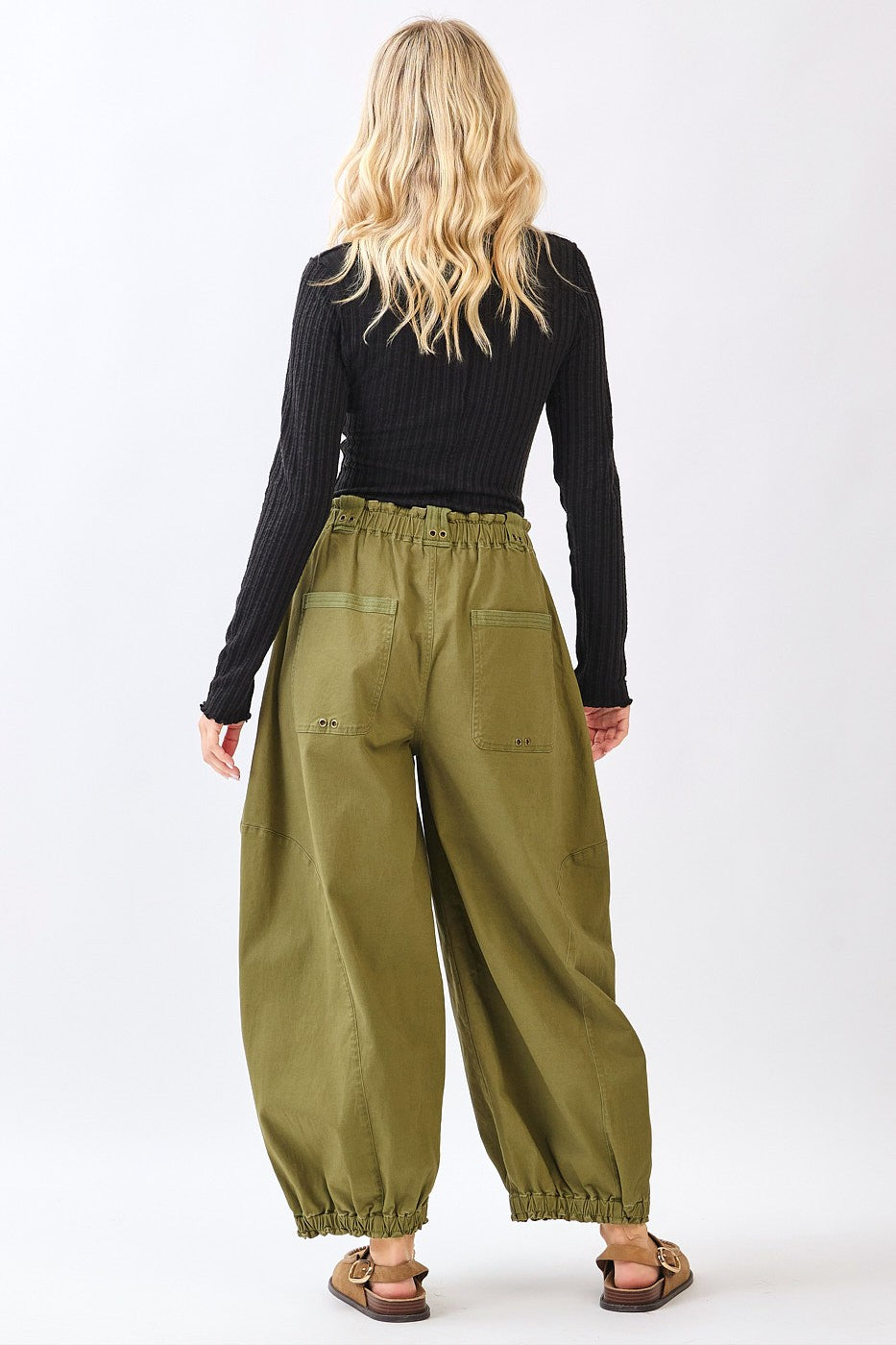 Weekend Wanderlust Twill Parachute Pants