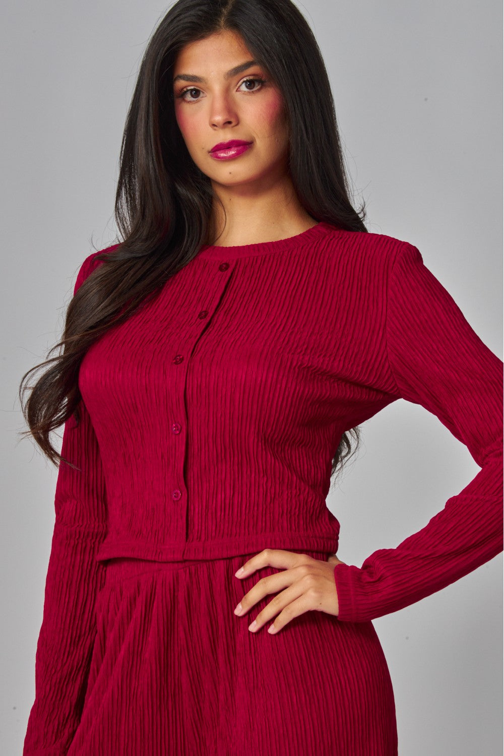 LICENSE TO LOUNGE PANTS SET IN RED