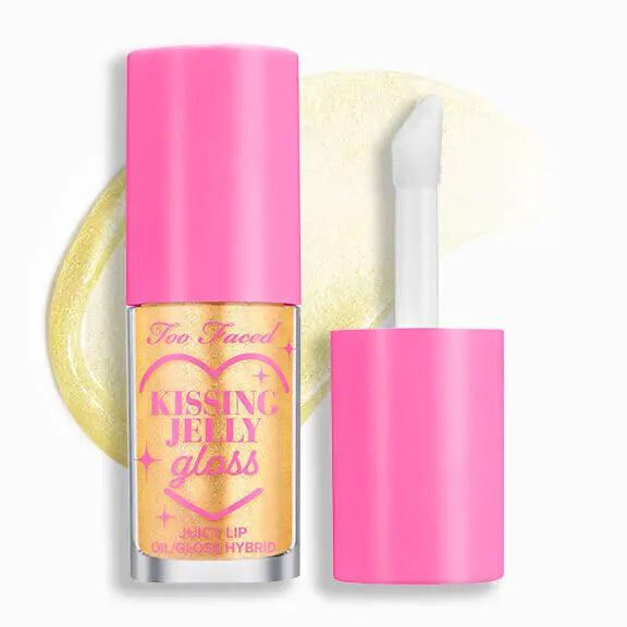 TOO FACED Kissing Jelly Hydrating Lip Oil Gloss - Pina Colada