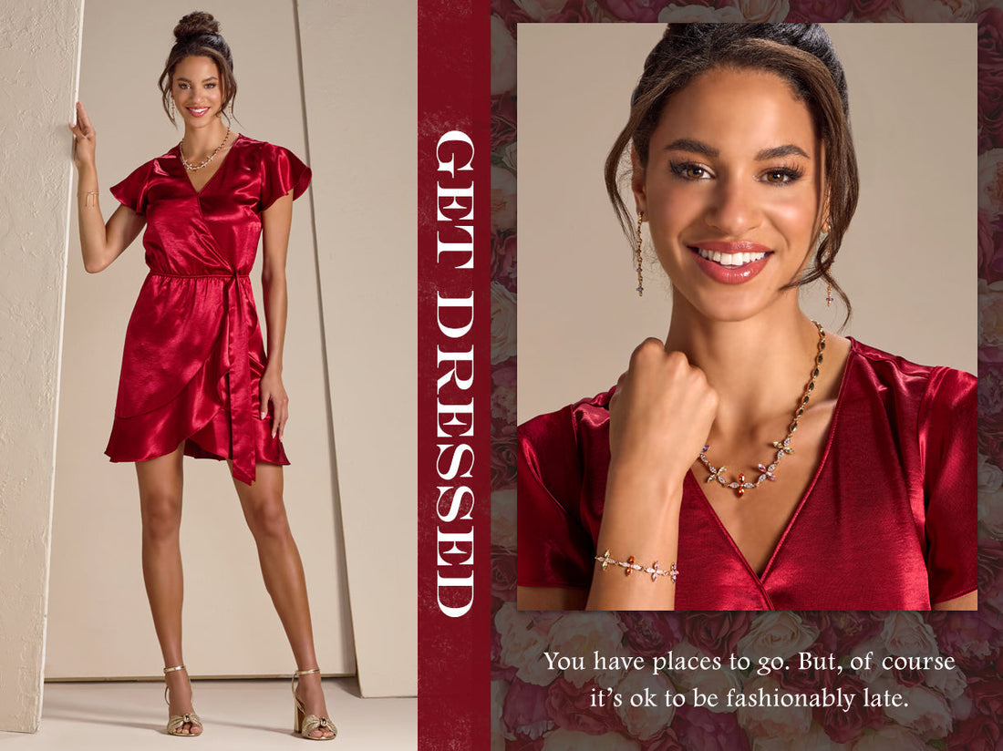 Lady In Red Fashion Edit