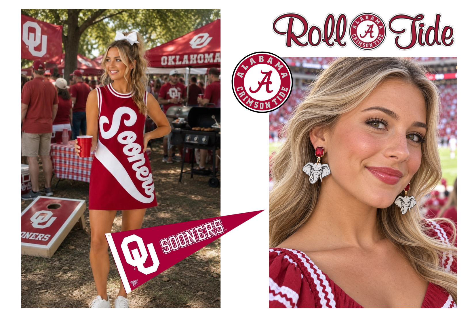 Crimson & White