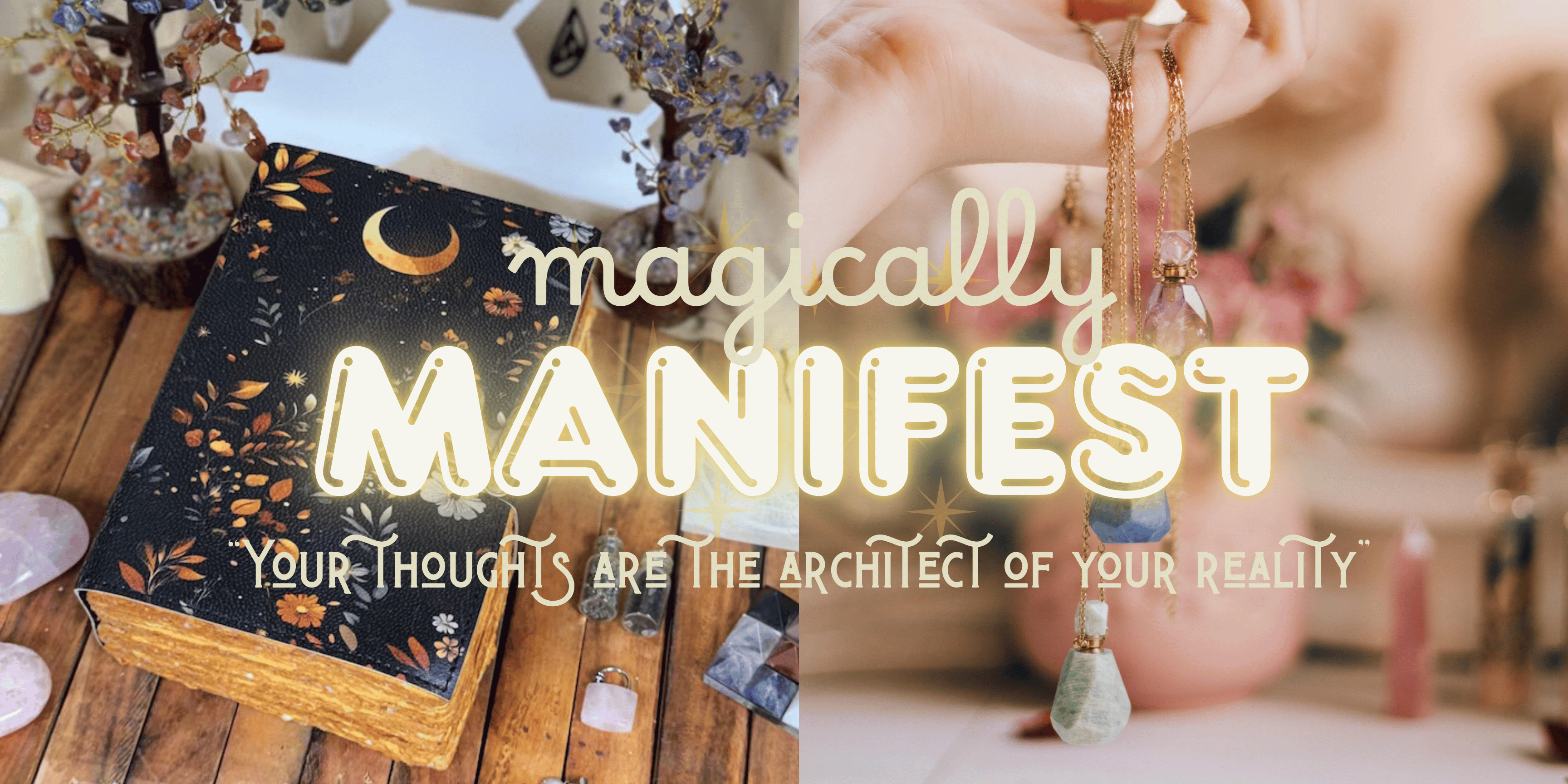 Manifest Diary Spell Book Journals