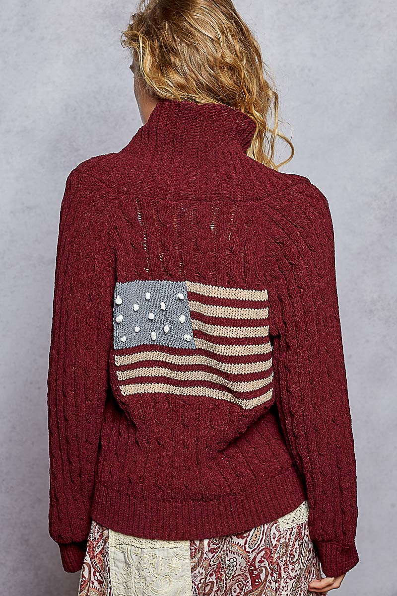 Miss Liberty Knit Cardigan