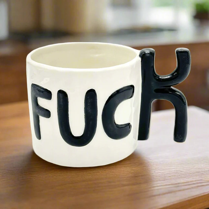 Curse Word Ceramic Coffee Mug