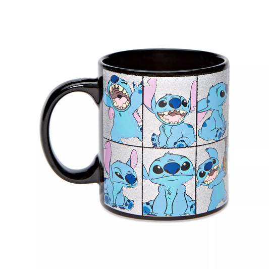 Glitter Lilo & Stitch Coffee Mug