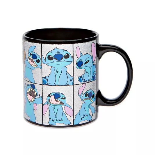 Glitter Lilo & Stitch Coffee Mug