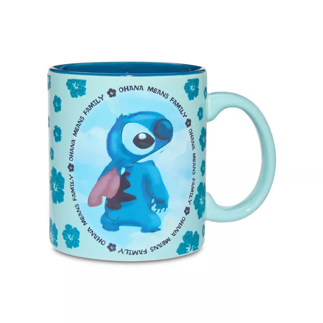 Glitter Lilo & Stitch Coffee Mug 20oz