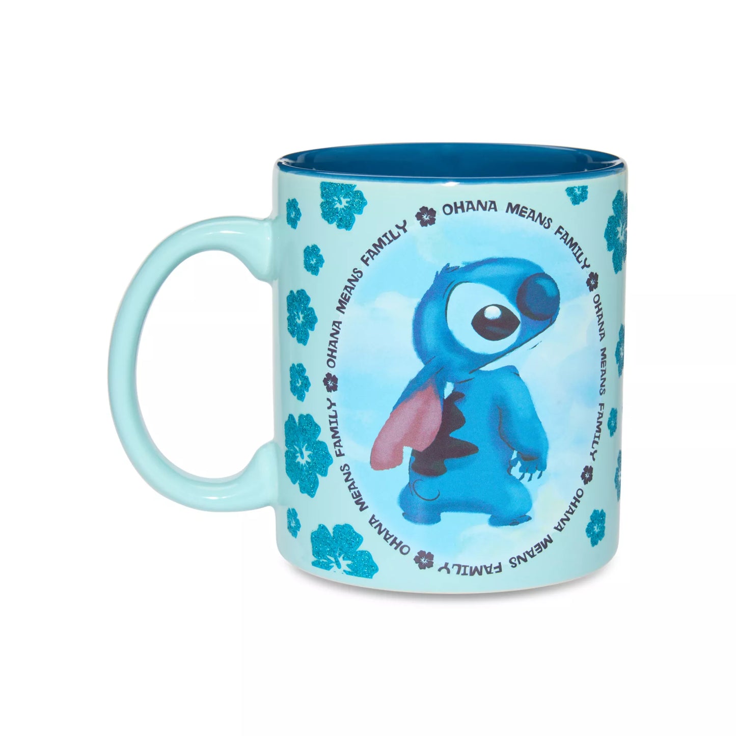 Glitter Lilo & Stitch Coffee Mug 20oz