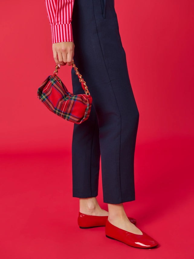 Holiday in Scotland Plaid Mini Handbag