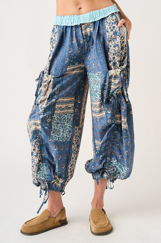 Patchwork Perfection Boho Balloon Pants