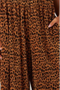 THE WILD SIDE LEOPARD SHIMMER 2PC LOUNGE SET
