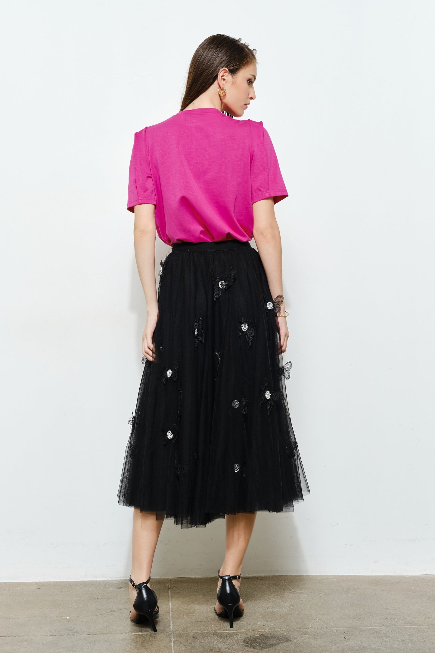 Pink Petal Power Tee Top