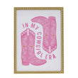 Cowgirl Era Illustration Wall Decor Hanging Art Print