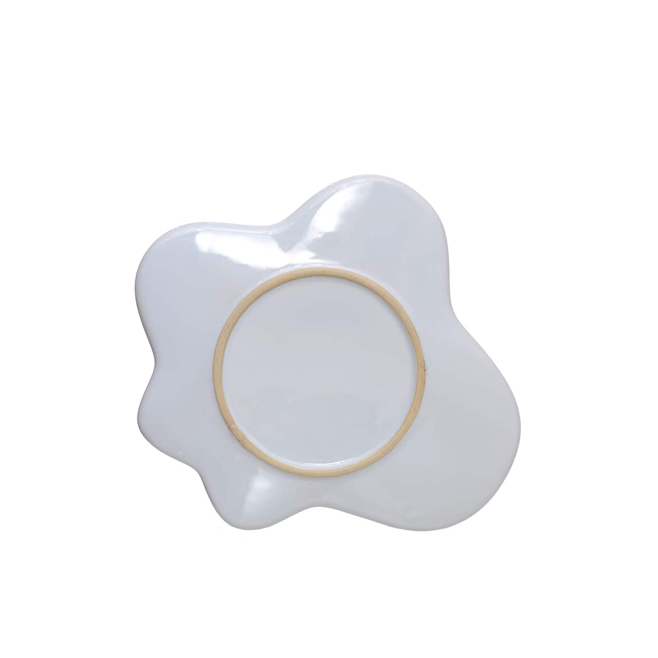 Egg Design Ceramic Trinket Storage Plate