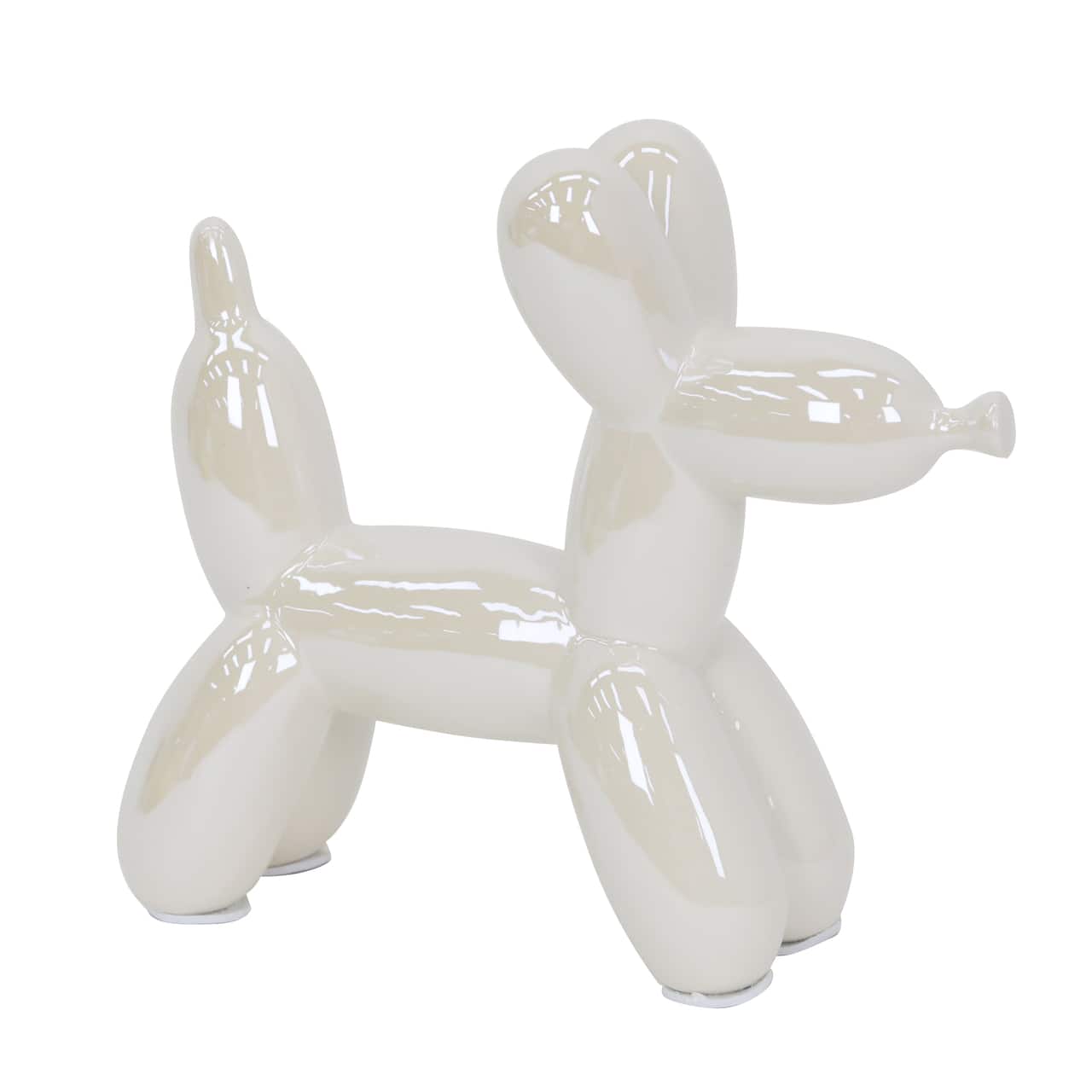 Ceramic Balloon Dog Tabletop Home Decor
