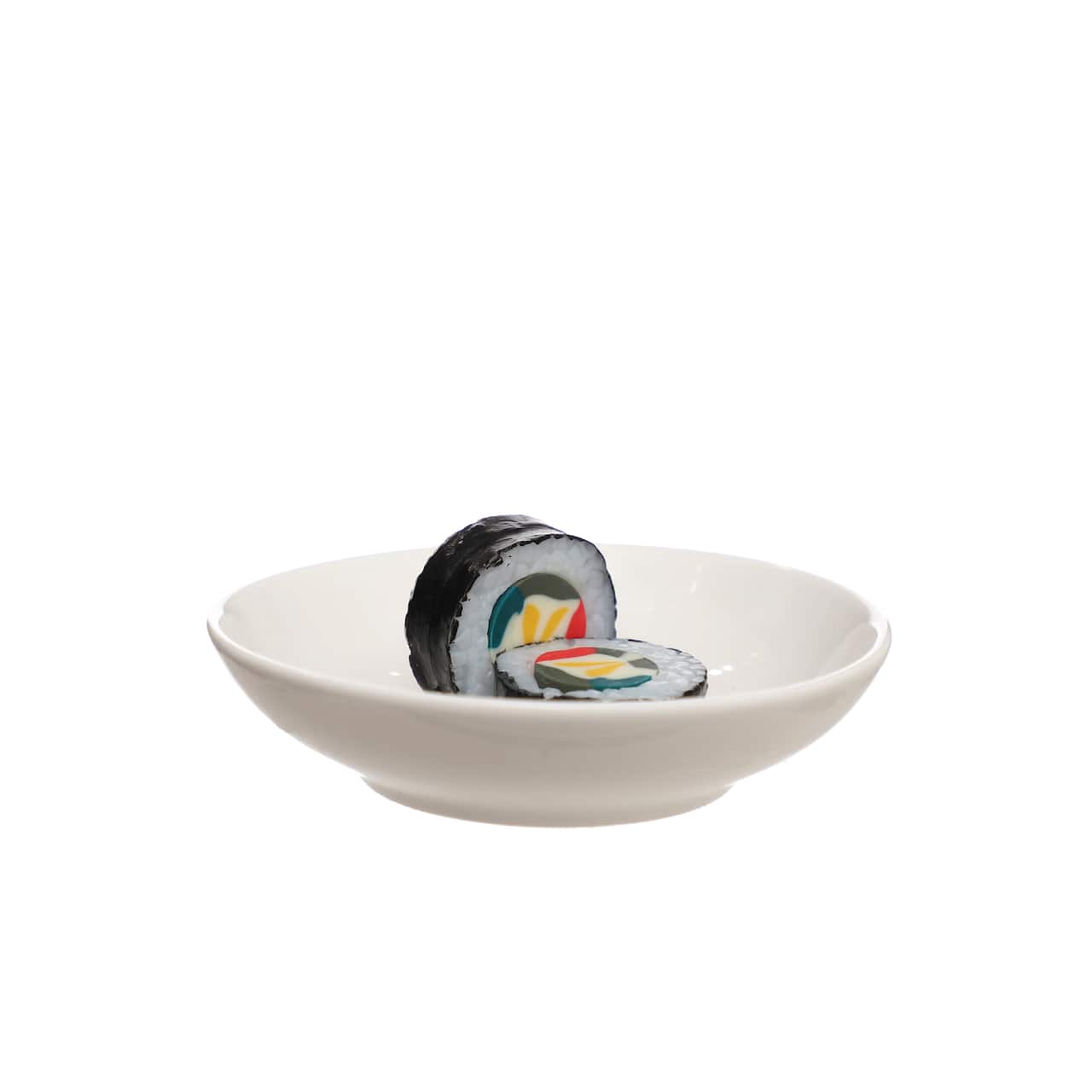 Sushi Roll Storage Plate Collectible Decor