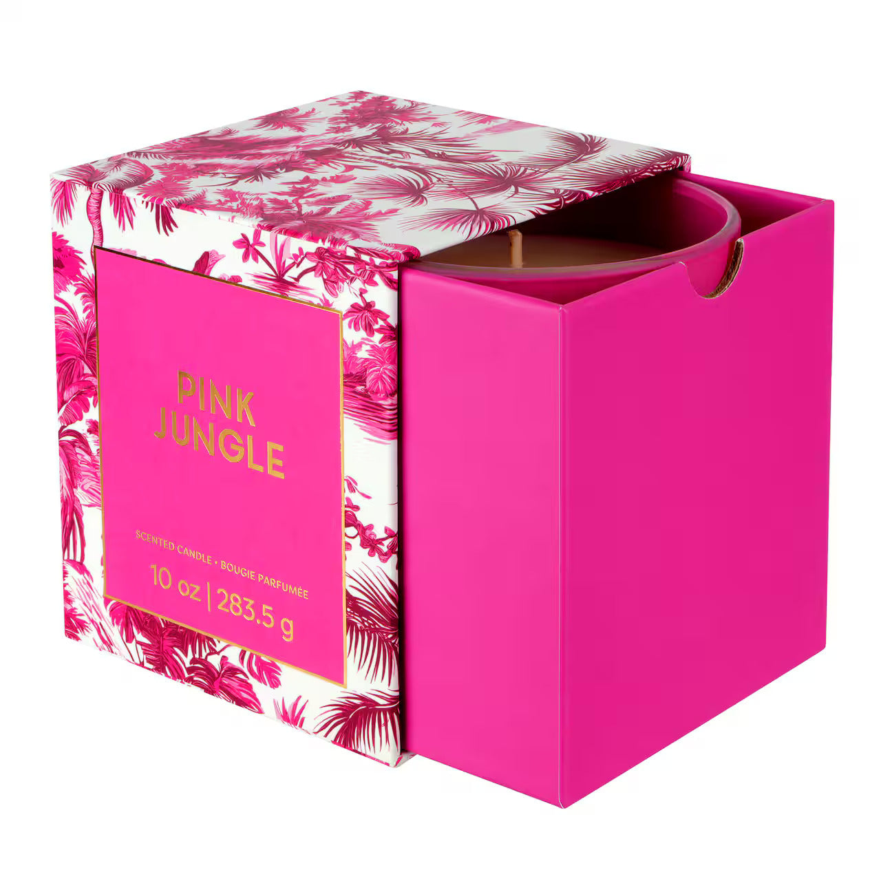 Pink Jungle 10oz Gift Boxed Candle