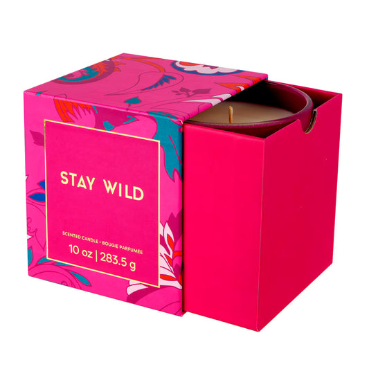 Stay Wild 10oz Gift Boxed Candle