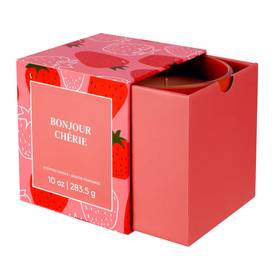 Bonjour Cherie 10oz Gift Boxed Candle